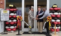 The Ribbon Cutting Ceremony at the Wright Patterson AFB, OH PTAC Grand Opening 
