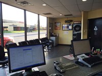 Inside the lobby at the El Cajon, CA PTAC Center