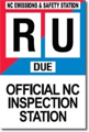 North Carolina Emissions and Safety Station