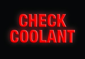 Low Coolant Level Warning Light